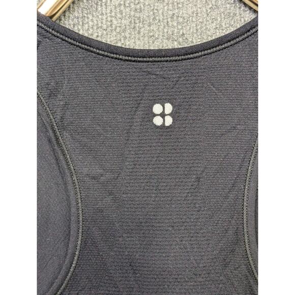 Sweaty Betty London Tank Top Womens Medium Racerback Excercise Running Gym Blac - Picture 5 of 10